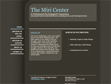 Tablet Screenshot of miricenter.com